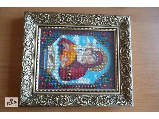 купить бу Икона Божией Матери Почаевская из бисера в Житомире