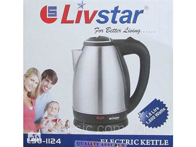 Электрический чайник Livstar Lsu-1124, 1800Вт