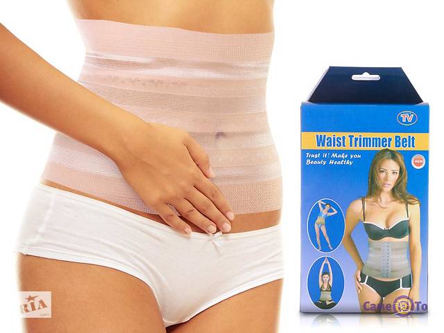 Утягивающий корректирующий пояс Waist Trimmer Belt