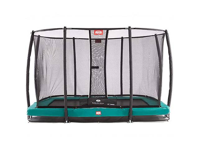 Батут Berg EazyFit Ing. Green (сетка Deluxe) 3300х2200 мм, код: B35.62.01.01