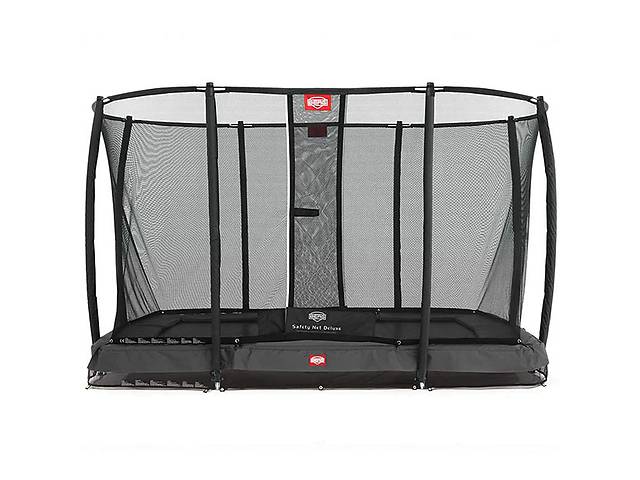 Батут Berg EazyFit Ing. Grey (сетка Deluxe) 3300х2200 мм, код: B35.62.91.01
