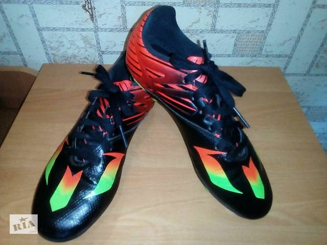 Бутсы футбольные adidas рр-37, стелька 23.5 адидас