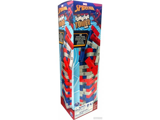 Настольная игра Spin Master Games Дженга Человек Паук (SM98270/6040172)
