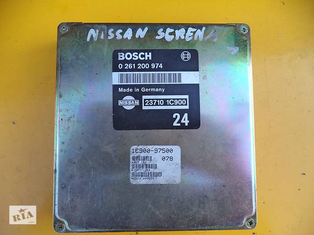 купить бу Б/у блок управления двигателем для Nissan Vanette (2,0) (C23) 16V (1991-1999) (0261200974) (23710 1C900) в Луцке