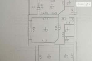 Продается 3-комнатная квартира 89 кв. м в Черкассах