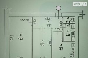 Продається 2-кімнатна квартира 45 кв. м у Одесі