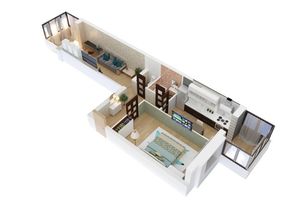 Продается 2-комнатная квартира 75 кв. м в Житомире