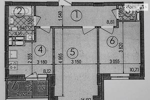 Продается 2-комнатная квартира 53.6 кв. м в Киеве
