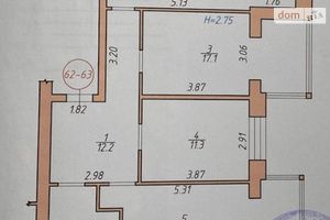 Сдается в аренду 3-комнатная квартира 84 кв. м в Черновцах