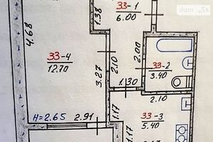 Продается 1-комнатная квартира 30 кв. м в Черновцах