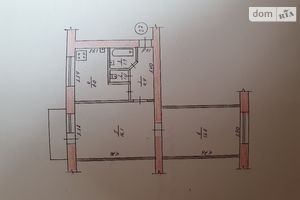 Продается 2-комнатная квартира 46.07 кв. м в Житомире